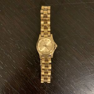 Marc by Marc Jacobs gold watch